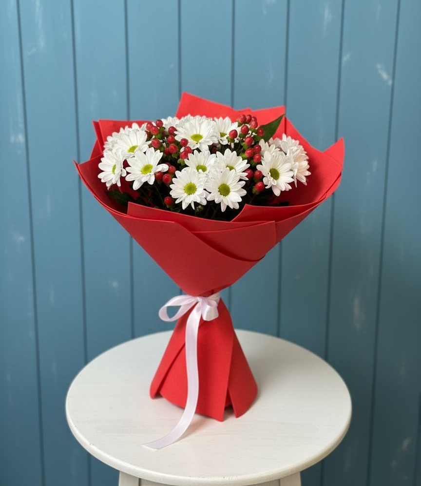 Букет цветов из: Хризантемы в Озинках