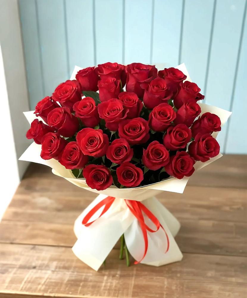 Букет 29 Красных роз в Озинках
