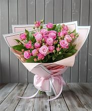 Букет Розовый кустик #REPLACE_PRED# Озинках