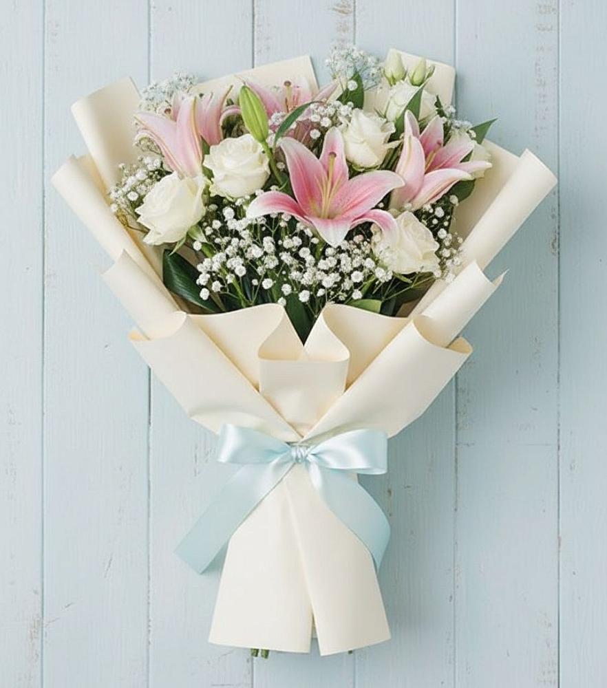 Букет цветов из: Лилии в Озинках