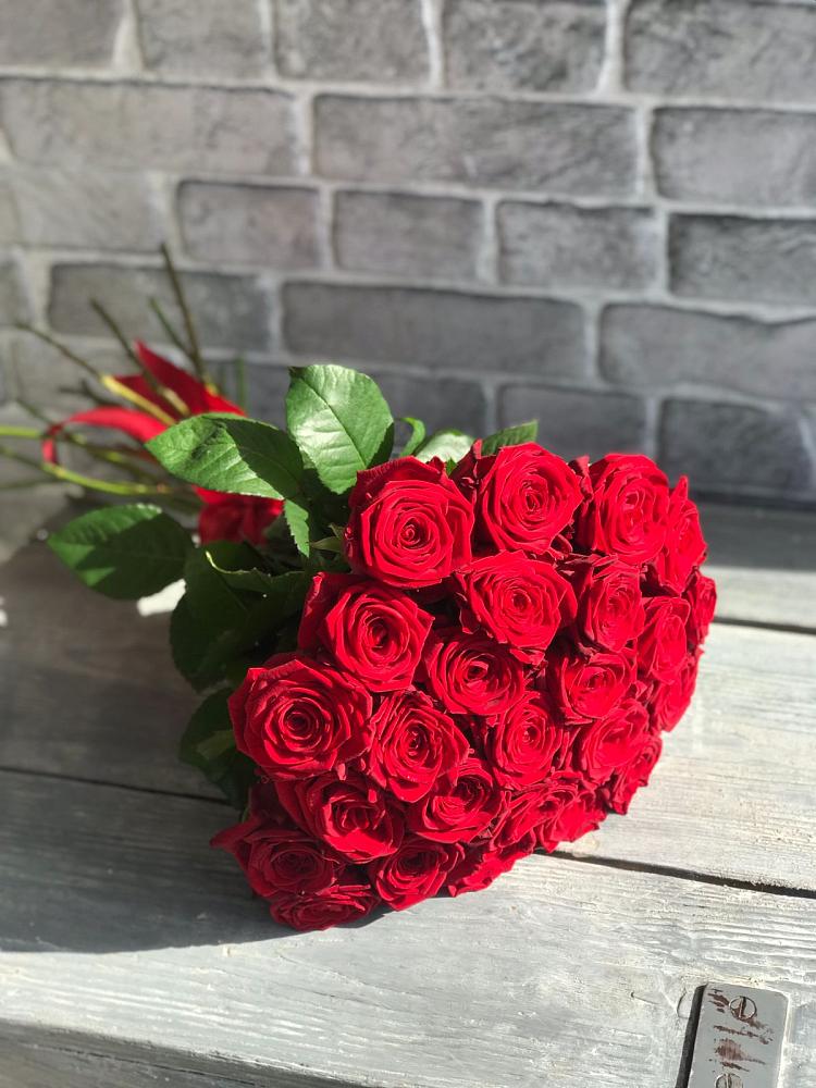 Букет Красные розы Фридом в Озинках