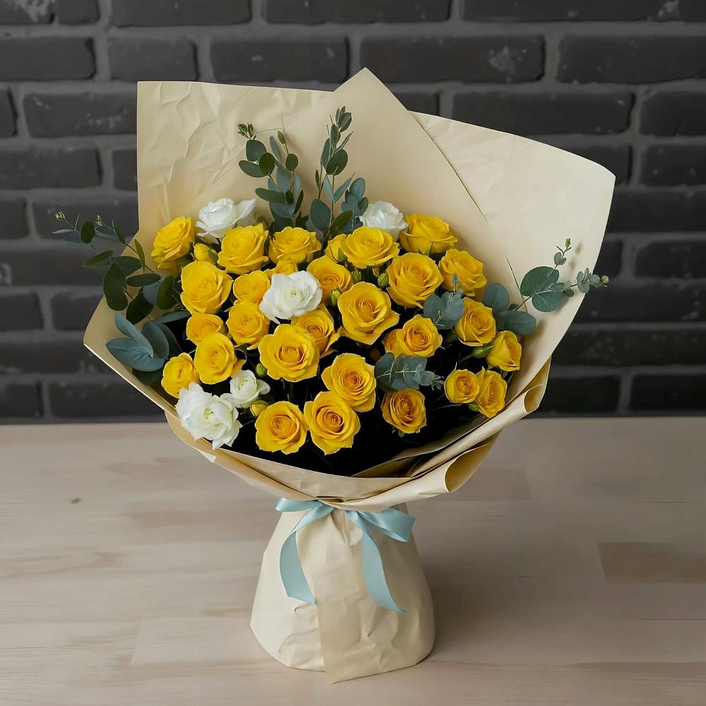 Букет цветов из: Розы в Озинках