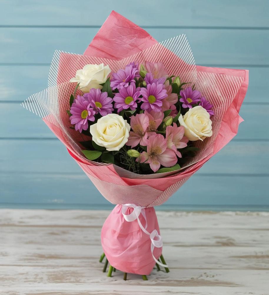 Букет цветов из: Герберы в Озинках